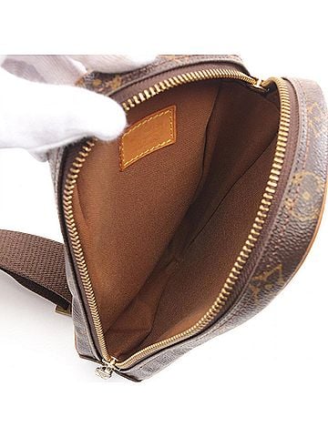 Louis Vuitton Brown Coated Canvas Leather Fanny Pack (view 2)