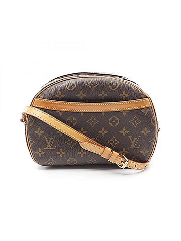 Louis Vuitton Brown Coated Canvas Leather Shoulder Bag (view 1)