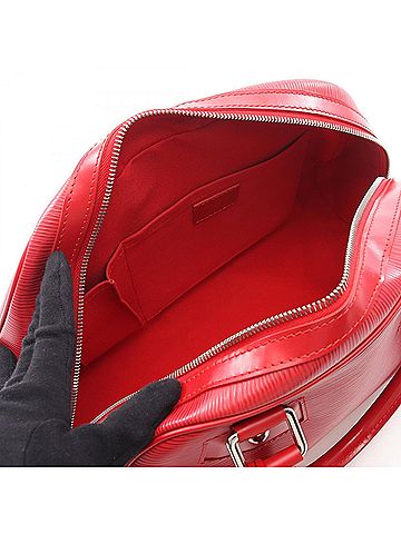 Louis Vuitton Red Color Rouge Epi Leather Handbag (view 2)