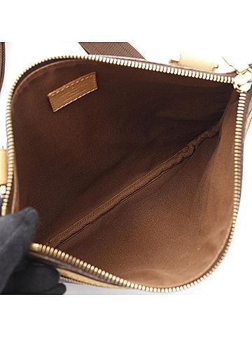 Louis Vuitton Brown Monogram Coated Canvas Shoulder Bag (view 2)
