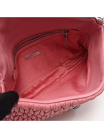 Miu Miu Pink Leather Shoulder Bag (view 2)