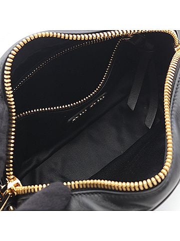 Miu Miu Black Leather Shoulder Bag (view 2)