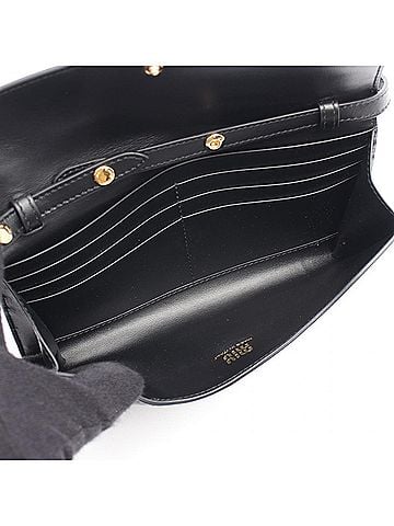 Miu Miu Black Leather Shoulder Bag (view 2)