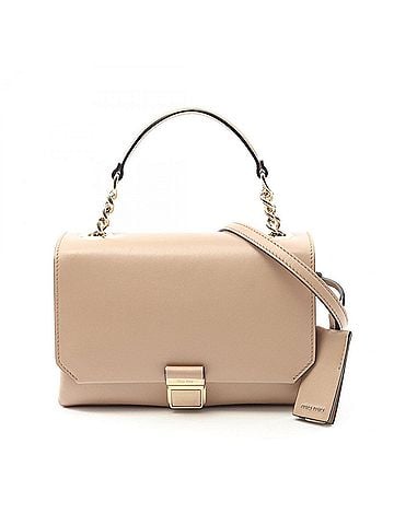 Miu Miu Beige Leather Handbag (view 1)