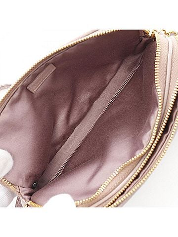 Miu Miu Pink Leather Shoulder Bag (view 2)