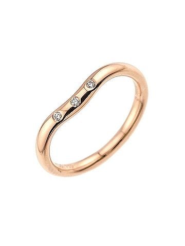 Tiffany & Co. Pink Gold Pink Gold (18K) Band Ring (view 1)