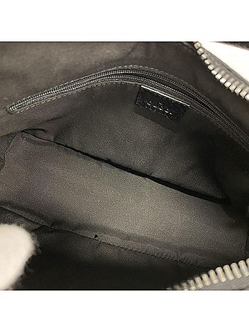Gucci Black Canvas Handbag (view 2)