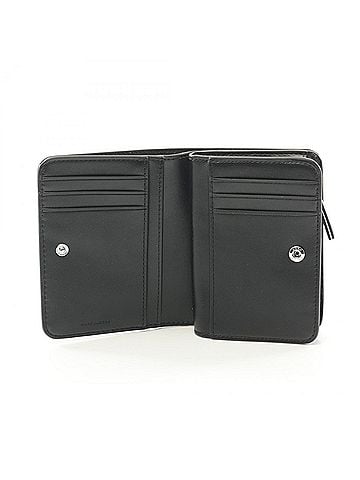 Jacobs by Marc Jacobs Black Coated Canvas Wallet (Bi-Fold) (view 2)