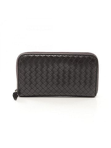 Bottega Veneta Brown Leather Long Wallet (Bi-Fold) (view 1)