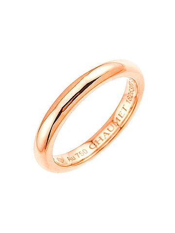 Chaumet Pink Gold Pink Gold (18K) Band Ring (view 1)