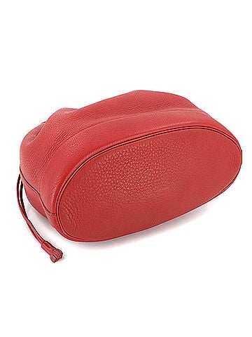 Hermès Red Color Taurillon Clemence Leather Shoulder Bag (view 2)