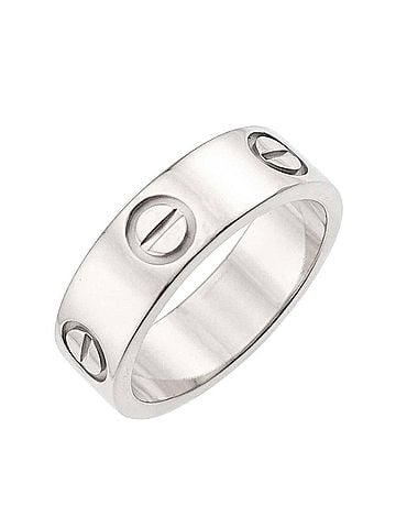 Cartier White Gold White Gold (18K) Band Ring (view 1)