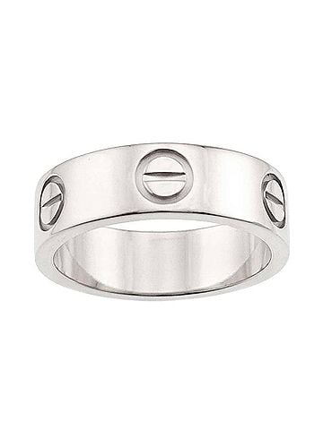 Cartier White Gold White Gold (18K) Band Ring (view 2)