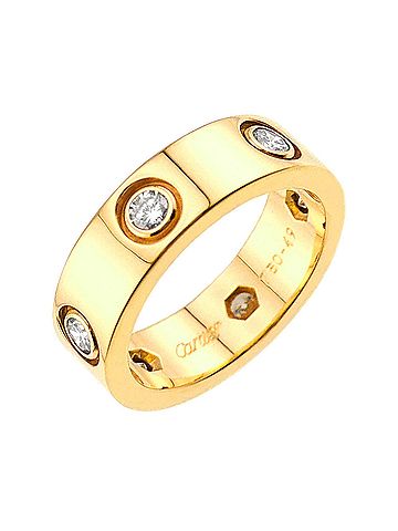 Cartier Yellow Gold Yellow Gold (18K) Band Ring (view 1)