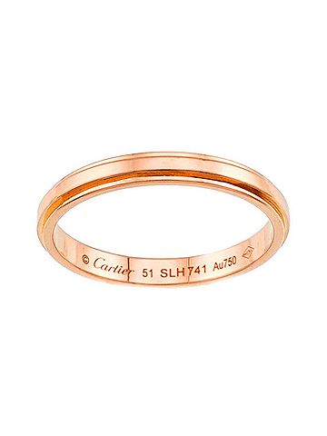 Cartier Pink Gold Pink Gold (18K) Band Ring (view 2)