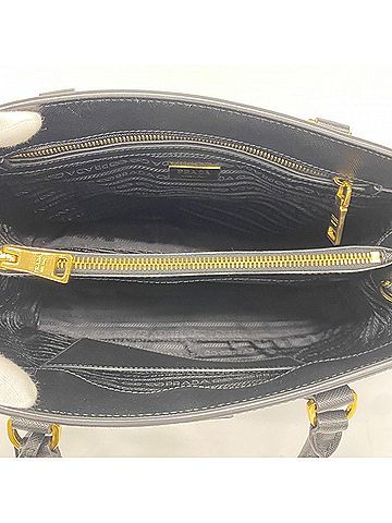 Prada Black Leather Handbag (view 2)