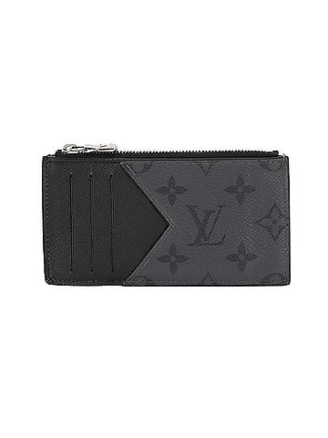 Louis Vuitton Black Gray Monogram Eclipse Monogram Eclipse Coin Purse/Coin Case (view 1)