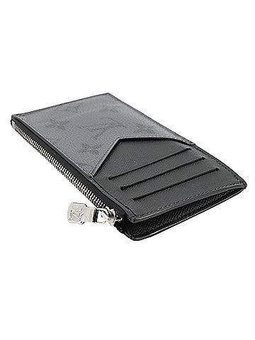 Louis Vuitton Black Gray Monogram Eclipse Monogram Eclipse Coin Purse/Coin Case (view 2)