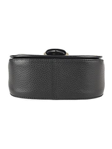 Coach Black Multi-Color Leather Handbag Pochette Shoulder Bag (view 2)