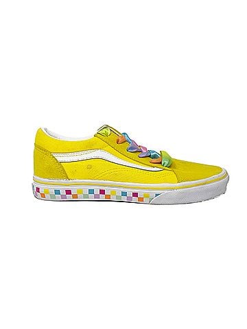 Vans Sneaker Kids Vans Rainbow Lace Old Skool 508357 Yellow Casual Size 4 (view 1)