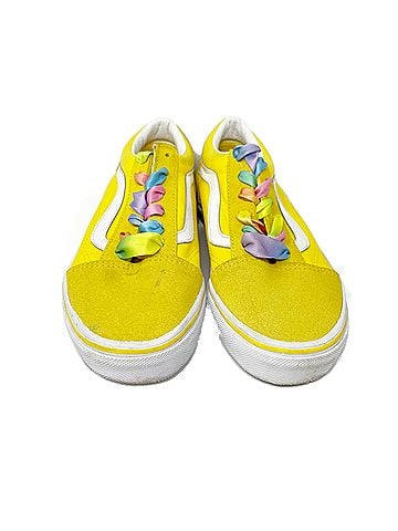 Vans Sneaker Kids Vans Rainbow Lace Old Skool 508357 Yellow Casual Size 4 (view 2)