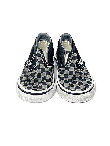 Vans Sneaker Kids Vans Checkered Slip On 721356 Black Casual Size 6 (view 2)