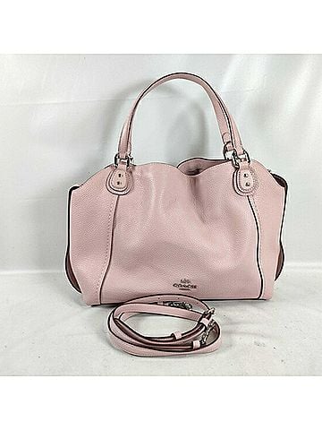 Coach Pink Leather Handbag Shoulder Bag Tote Bag (view 1)