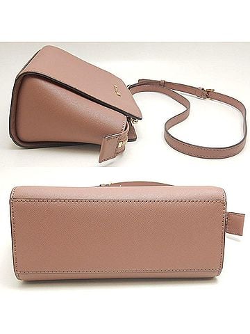 Michael Kors Selma Pink Beige Pvc Shoulder Bag (view 2)