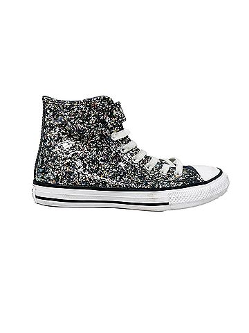 Converse Sneaker Kids Chuck Taylor All Star Glitter Easy-On A11116C Multicolor Casual Size 2 (view 1)