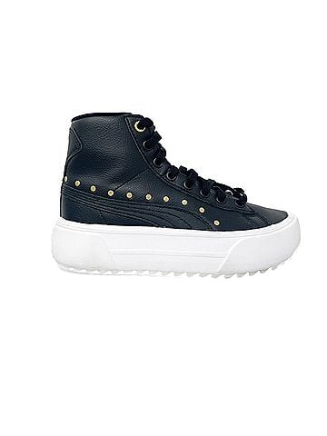 Puma Sneaker Kid Puma Kaia Mid Jr 390483-01 Black Basketball Size 4 (view 1)