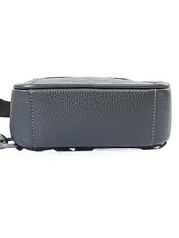 Coach Black Canvas Shoulder Bag Sling Bag (view 2)