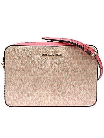 Michael Kors Pink Leather Shoulder Bag (view 1)