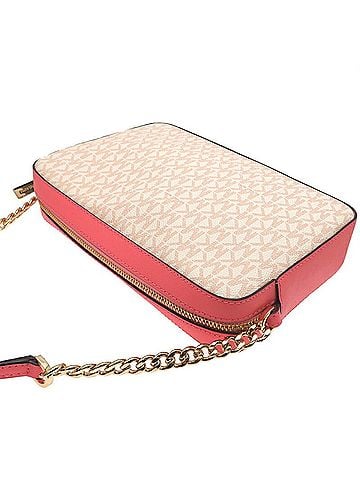 Michael Kors Pink Leather Shoulder Bag (view 2)
