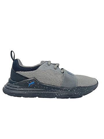 Puma Sneaker Kid Wired Run City Escape 385611-02 Gray Running Size 3 (view 1)