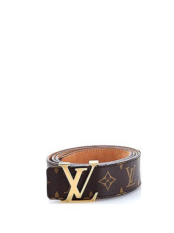 Louis Vuitton LV Initiales Belt Monogram Canvas Wide (view 1)