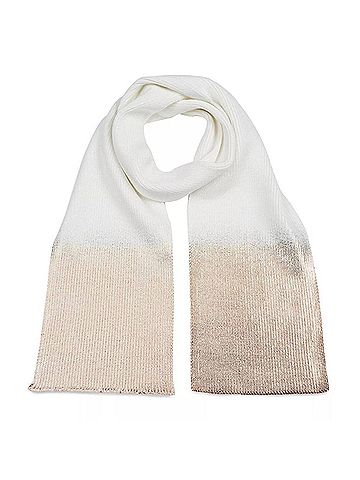 Jocelyn Women Ombre Metallic Knit Scarf (view 1)