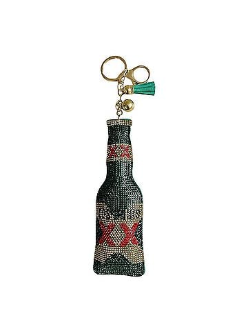 Sophia Collection Women's Dos Equis Bottle Rhinestone Keychain (view 1)