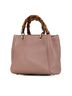 Gucci 100% Leather Pink Mini Calfskin Bamboo Shopper Satchel One size - photo 3