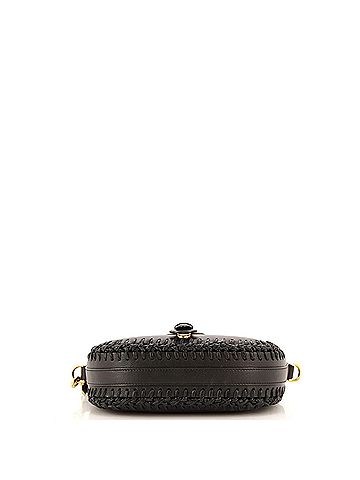 Christian Dior Bobby Flap Bag Whipstitch Leather Medium (view 2)