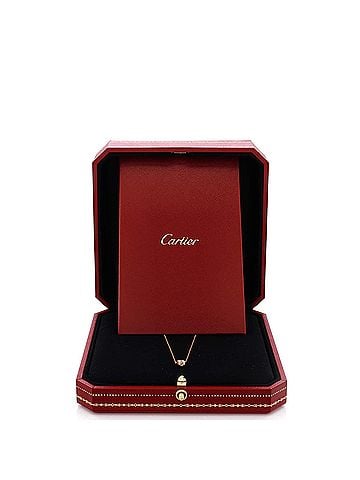 Cartier C de Cartier Necklace 18K Rose Gold and Diamond 0.20-0.29CT (view 2)