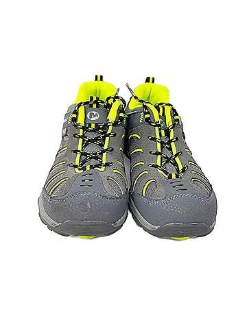 Merrell Sneaker Kids Cham Low Lace Waterproof Hiking Shoes MC57093 Gray Hiking Size 1 (view 2)