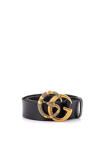 Gucci Snake Marmont Belt Leather Wide (view 1)