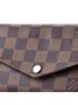 Louis Vuitton 100% Coatead Canvas Brown Sarah Wallet NM Damier One size - photo 6
