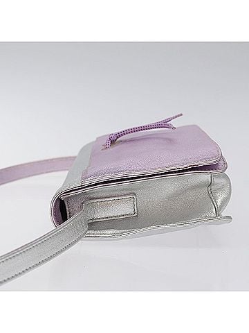 Miu Miu Pink Leather Shoulder Bag (view 2)