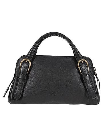 Miu Miu Black Leather Handbag (view 1)