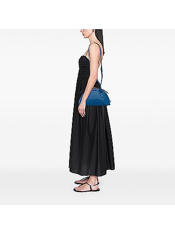 Miu Miu Goatskin Madras Bowling Bag (view 2)