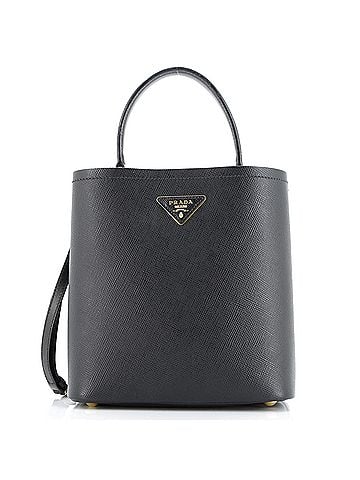 Prada Panier Bucket Bag Saffiano Leather Medium (view 1)