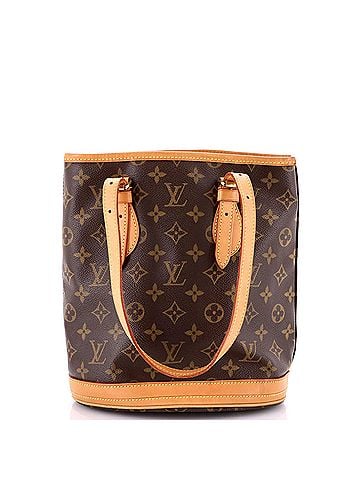 Louis Vuitton Petit Bucket Bag Monogram Canvas (view 1)