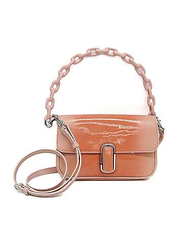 Marc by Marc Jacobs Peach Leather Leather Shoulder Bag Tote Bag (view 1)