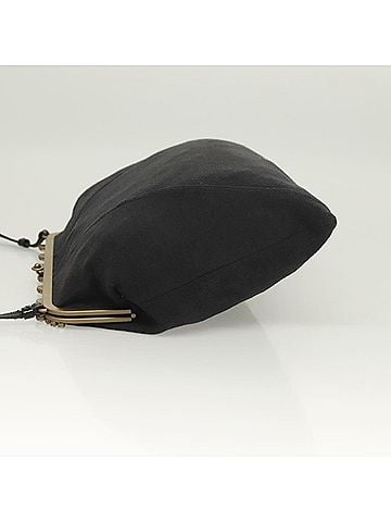 Miu Miu Black Cotton Shoulder Bag (view 2)